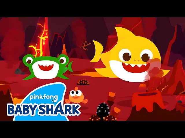 🌋Baby Shark's Volcano Adventure! | Baby Shark Brooklyn Animation EP.7 | Baby Shark Official