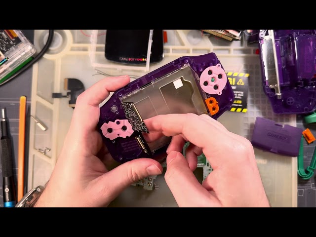 Game Boy Advance Laminated M2 IPS from Funnyplaying