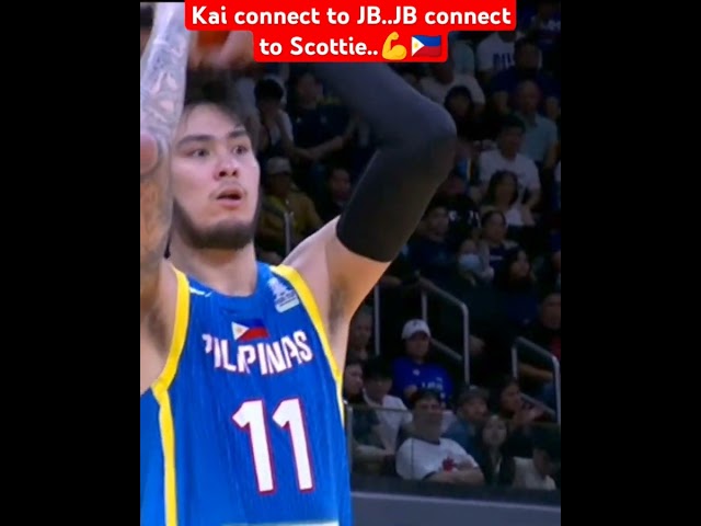 Kai to JB, JB to Scottie 👀💪🇵🇭 Gilas Win! vs NZL 11/21/24 #asiacup #gilaspilipinas