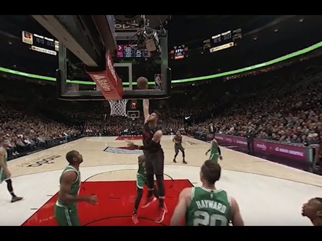 NBA in VR - Celtics vs Trail Blazers VR Preview | NextVR