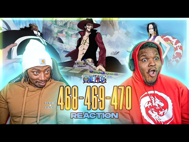 LUFFY VS MIHAWK!!  OP - Episode 468, 469, 470 | Reaction