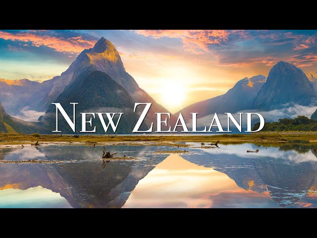 New Zealand 4K - Scenic Relaxation Film With Calming Music