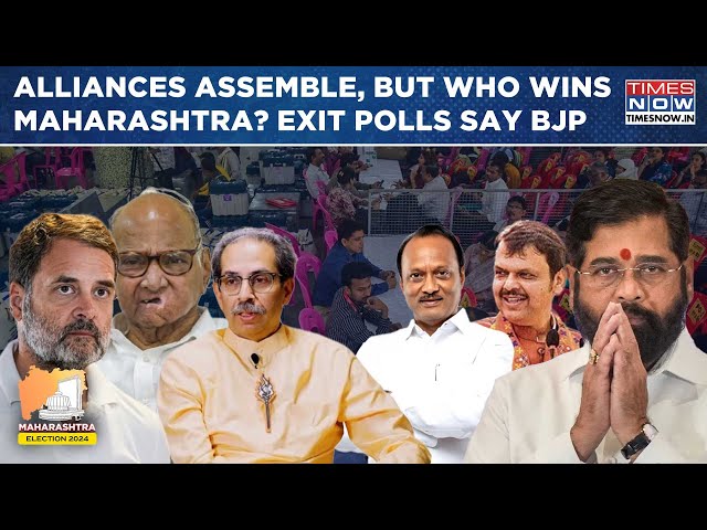 Maharashtra Exit Polls: Thackeray's Shiv Sena, Sharad Pawar's NCP, Congress' MVA Lose To BJP's Team?