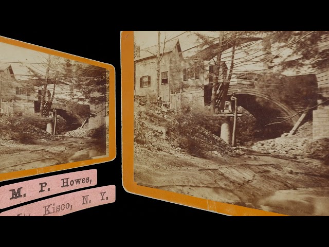 Double Arch Bridge, Ossining NY ~1865 (VR 3D still-image)