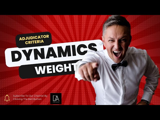 Dance Analysis Dynamics (Weight)