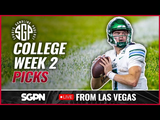 College Football Picks Week 2 (Ep. 1742)