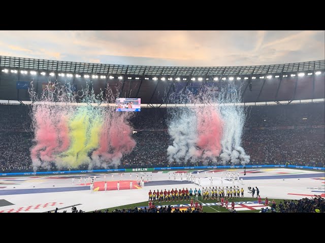 National anthems | Spain - England 🇪🇸🏴󠁧󠁢󠁥󠁮󠁧󠁿 EURO 2024 Final Berlin #euro2024