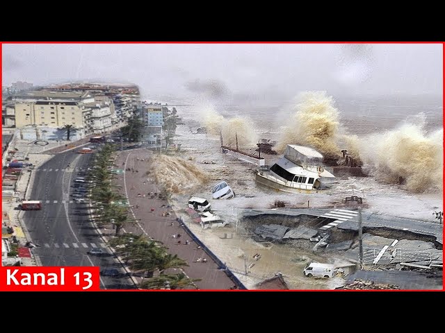 Heavy rain causes flooding and destruction in Italy's Sicily region