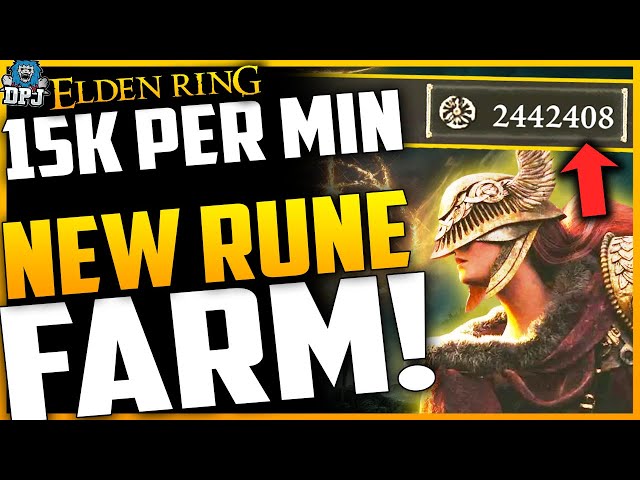 Elden Ring: 15k Per Min NEW RUNE FARM - East & Fast RUNE Farming Method - How To Earn Runes Fast