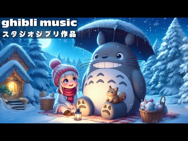 Ghibli Music 🌈 Relaxing Ghibli Collection 🎁 Spirited Away, Totoro , Laputa, Howl's Moving Castle ...