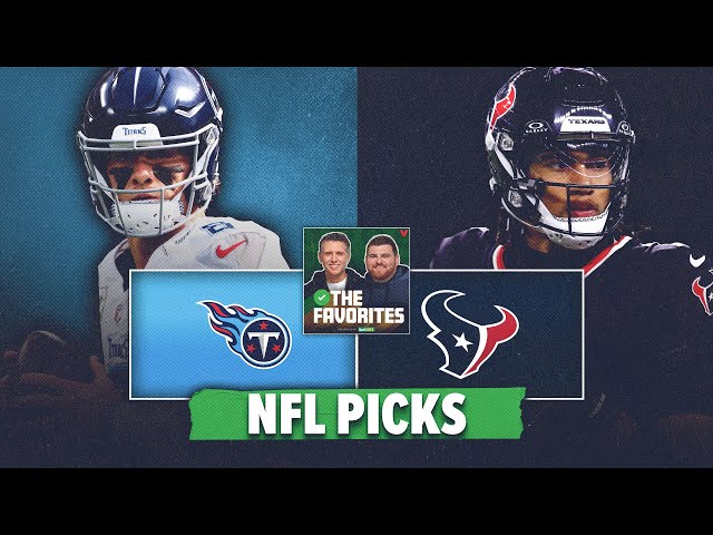 Tennessee Titans vs Houston Texans BEST BETS! NFL Picks & Predictions | The Favorites Podcast