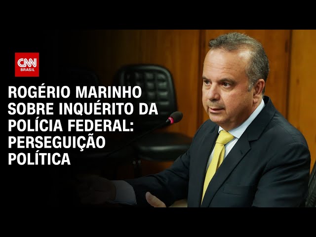 Rogério Marinho sobre inquérito da Polícia Federal: Perseguição política | CNN ARENA