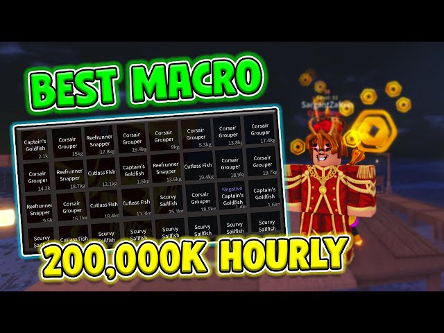 *BEST* How to Macro Fisch - How to Macro in Fisch (Fastest Macro)