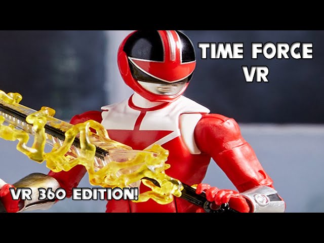 Lightning Collection Time Force Power Rangers Review VR 360