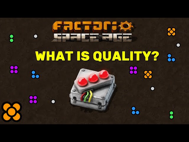 Quality in Factorio. What is it? How does it work? Guide / Tutorial