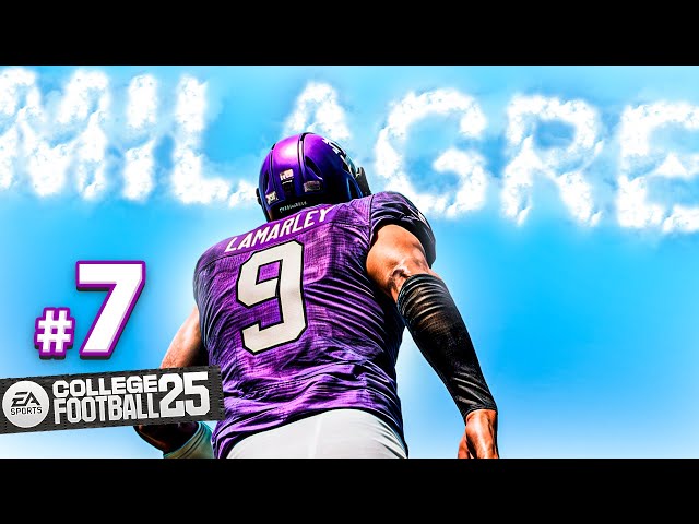 A BUSCA PELO MILAGRE No College Football 25 UMA JORNADA DE FÉ! : Modo Carreira #7