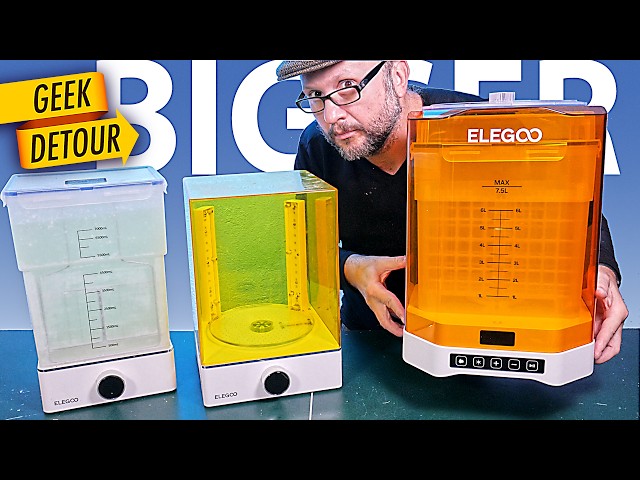 Mercury 3 Plus vs Mercury X Bundle - Resin Cleaning and Curing with Elegoo