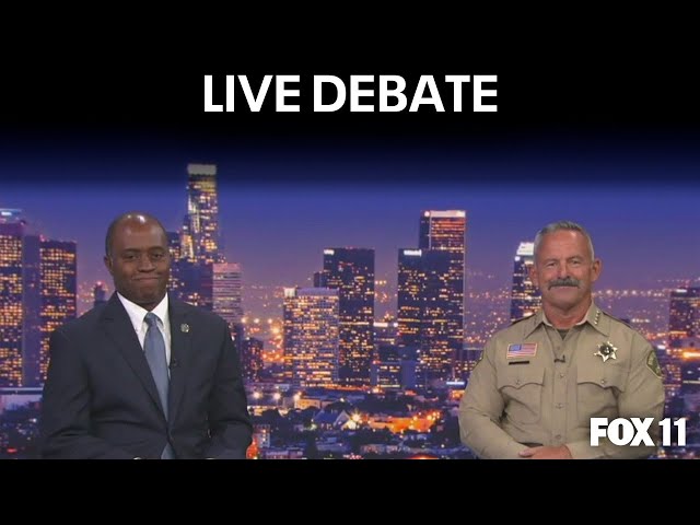 LIVE DEBATE: State Superintendent Tony Thurmond vs Riverside County Sheriff Chad Bianco