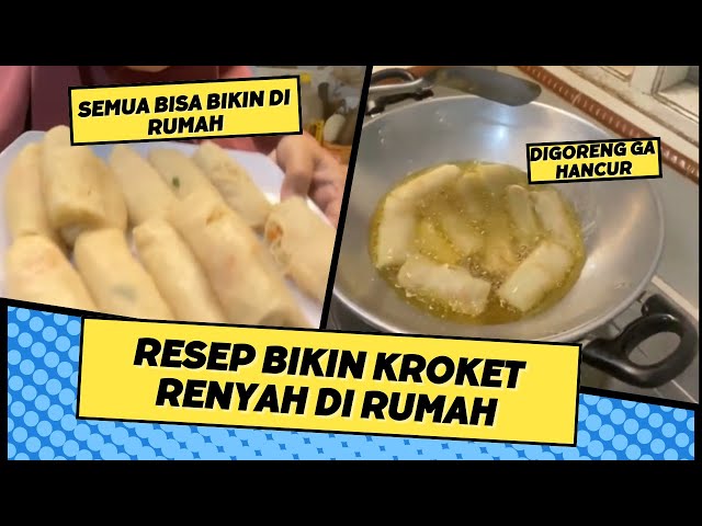 Kroket Isi Bihun dan Sayuran: Tips Membuat Kroket Anti Gagal (Resep Turun Temurun Dari Ibu Mertua)