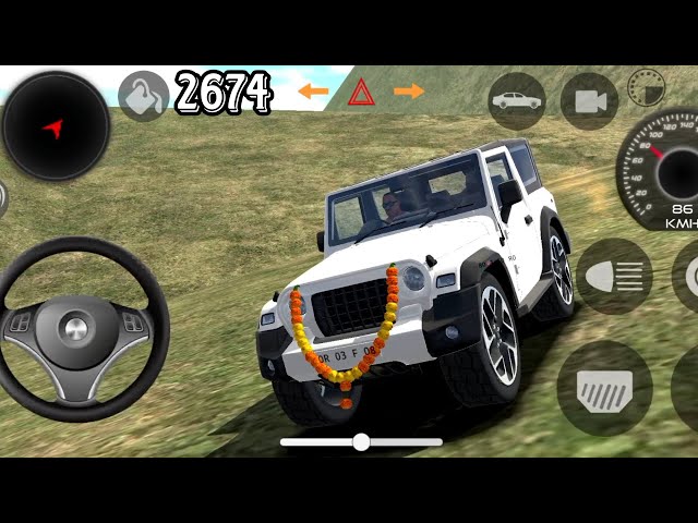 LIVE STREAM GAME🔥DOLLAR SONG INDIAN CARS MODIFIED DRIVING 3D THAR 2674🔥 INDIAN CARS SIMULATOR 3D