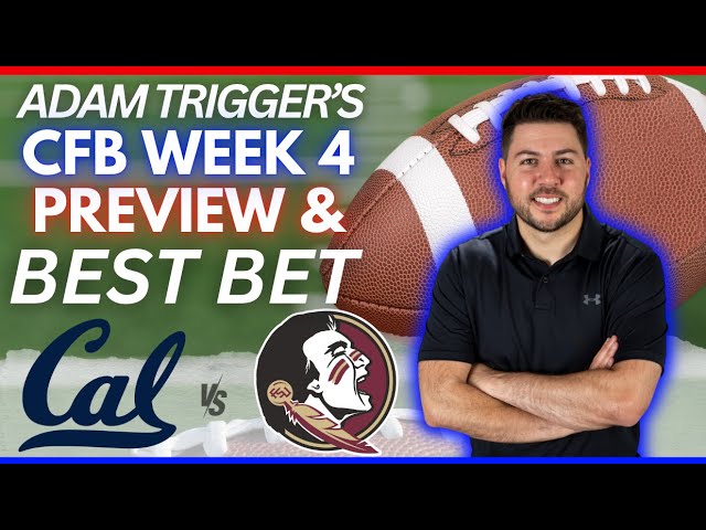 California vs Florida State Predictions, Picks and Best Bets | College Football Picks Week 4