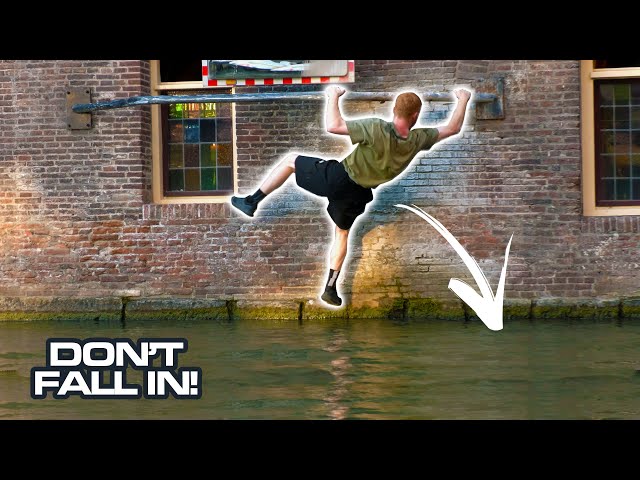 Urban Climbing Water Challenge 💦 DON'T GET WET!