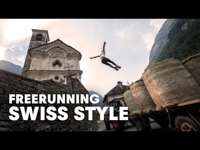 Freerunning In The Swiss Alps | with Dom di Tommaso