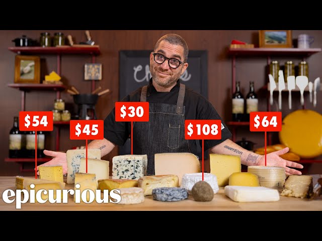 Cheesemonger Tries 21 of the World's Most Expensive Cheeses | Epicurious