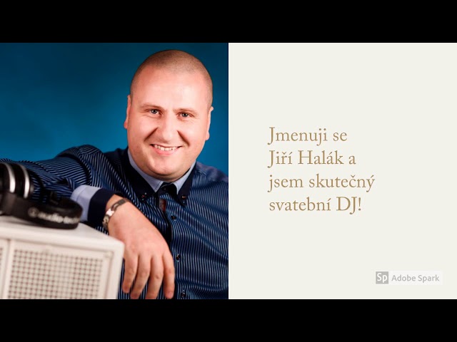 DJ Jiří Halák - DJ na svatbu, svatební DJ 2019