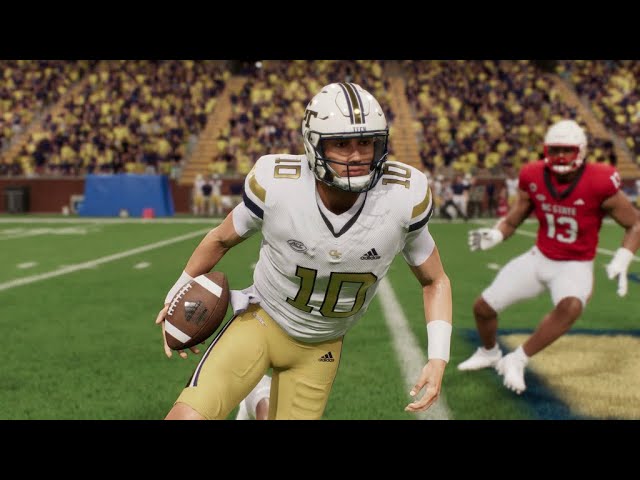 NC State vs Georgia Tech - NCAA Football 11/21/24 Full Game Highlights (College Football 25 Sim)