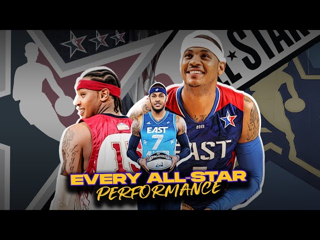 Carmelo Anthony: Every Single All-Star Game Highlight 🌟  (2007, 2008, 2010-17)