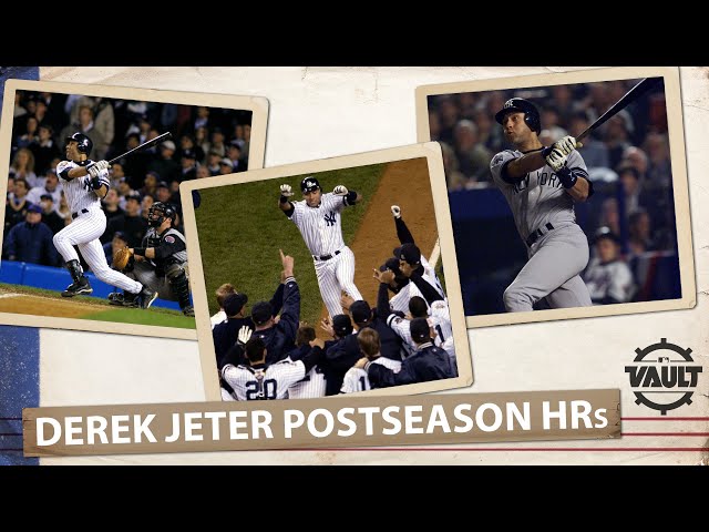 Derek Jeter's BIGGEST and MOST MEMORABLE postseason homers!