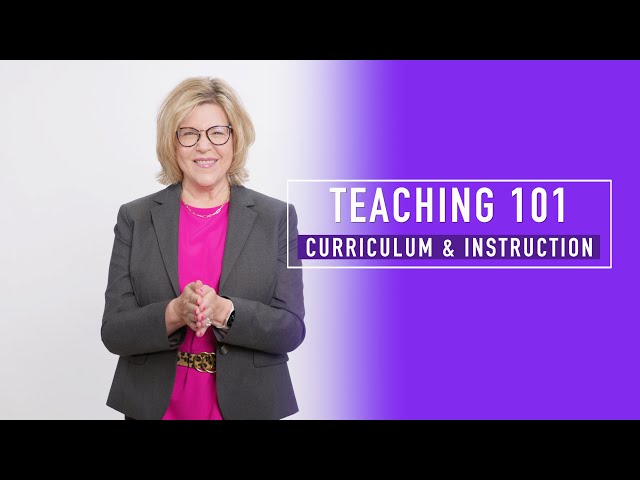 Teaching Basics 101: Curriculum and Instruction