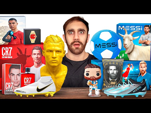 Every Messi vs Ronaldo Product!