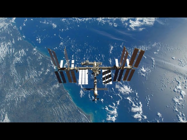 International Space Station NASA Live View With Map - 715 - 2020-06-07