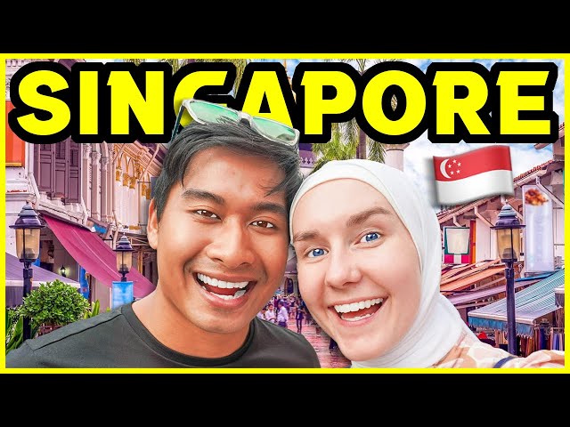 WE SPENT 24 HOURS IN SINGAPORE! 😱🇸🇬