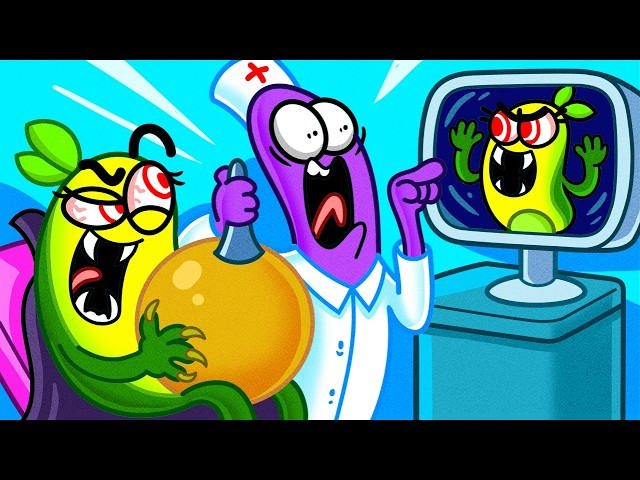 Oh No! Avocado Turns Into a Vampire?! 🧛‍♂️ | Funny Zombies & Mermaids Makeover Hacks