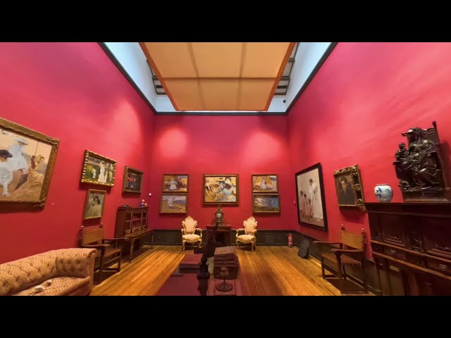 Sorolla Museum, photos in stereoscopic 3d vr180 part 1 of 2