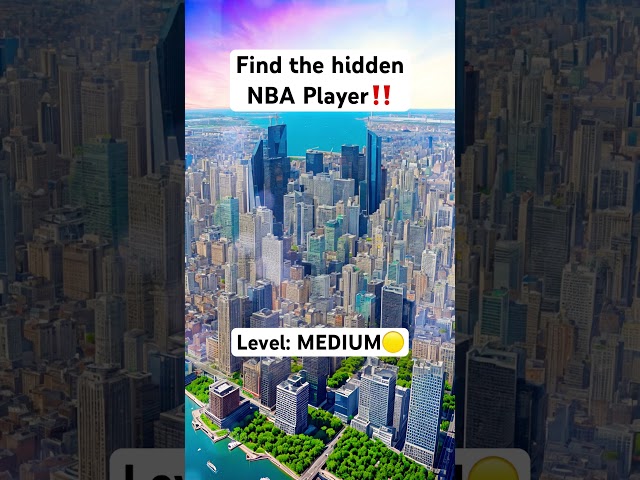 Find the hidden NBA Player🏀‼️ Level: MEDIUM🟡