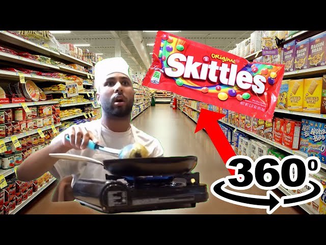 Skittles meme Ding Dong eat it up 360º