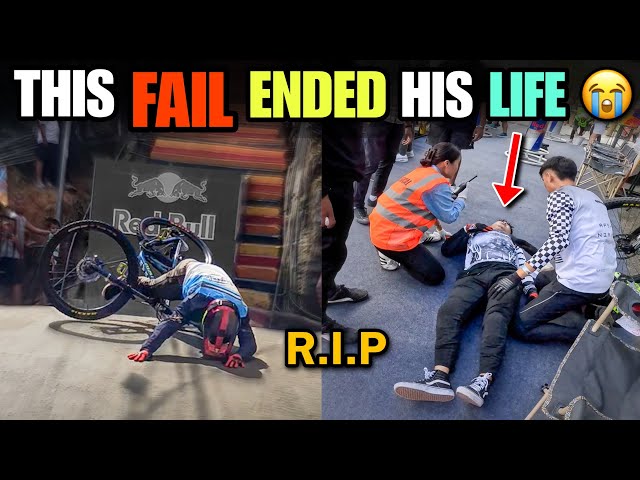 TRAGIC MTB CRASH | Rider’s Last Ride | Cycle Stunts | Tlang Ruam