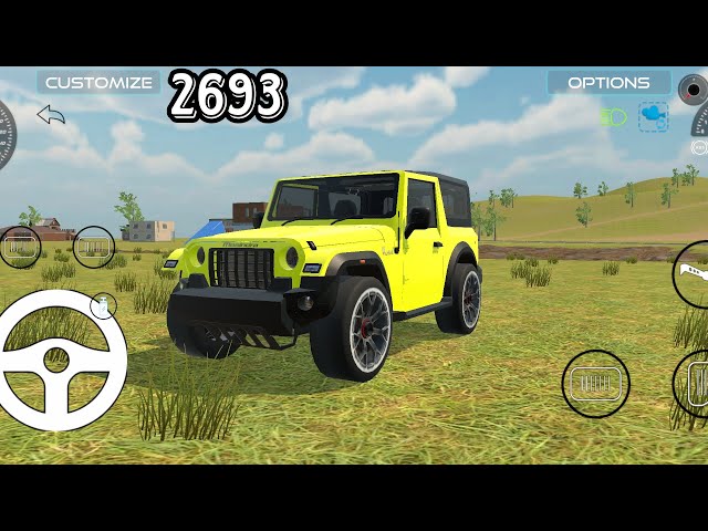 LIVE STREAM GAME🔥DOLLAR SONG INDIAN CARS MODIFIED DRIVING 3D THAR 2693🔥 INDIAN CARS SIMULATOR 3D