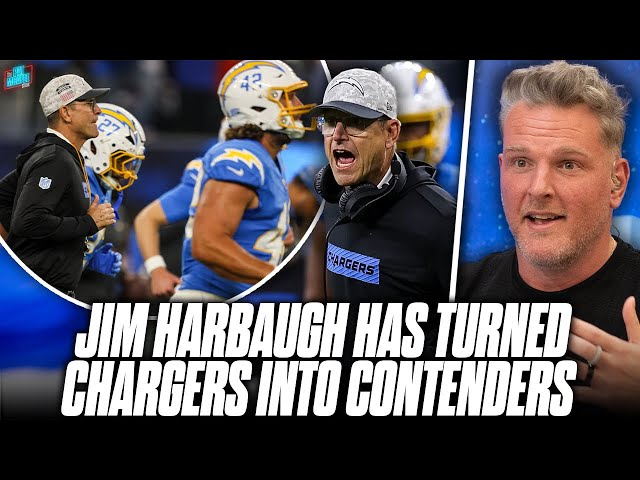 Jim Harbaugh Has Single Handedly Turned The Chargers Into A Super Bowl Threat | Pat McAfee Show