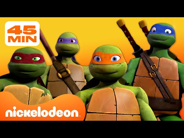 TMNT: Las Tortugas Ninja | ¡50 minutos seguidos de las Tortugas Ninjas! 💥 | Nickelodeon en Español