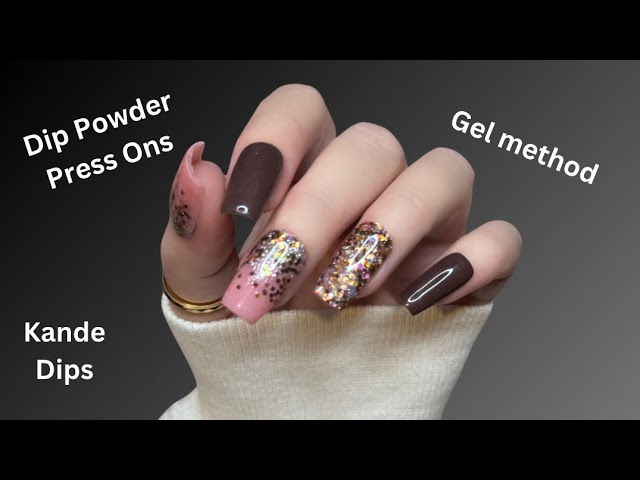 Dip Powder Press Ons | Gel Method | Kande Dips