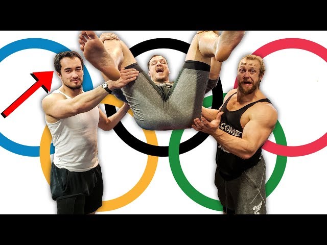 Are Weightlifters Really Explosive? *BACKFLIP CHALLENGE*