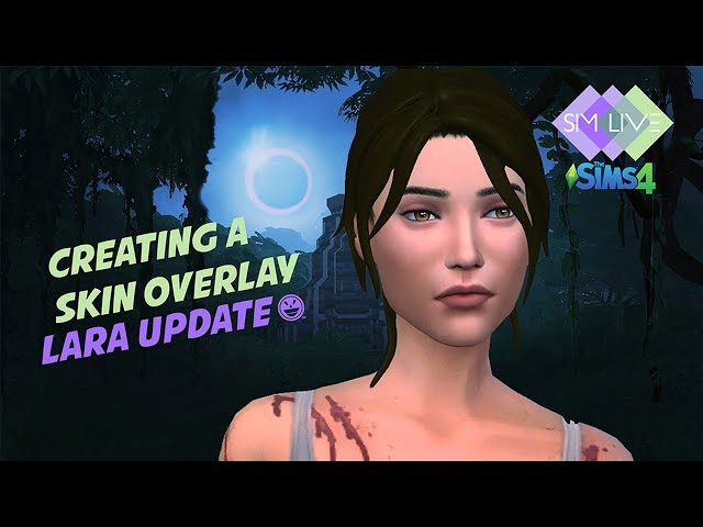 Creating a Skin Overlay in Photoshop For the Sims 4 Lara Croft Update