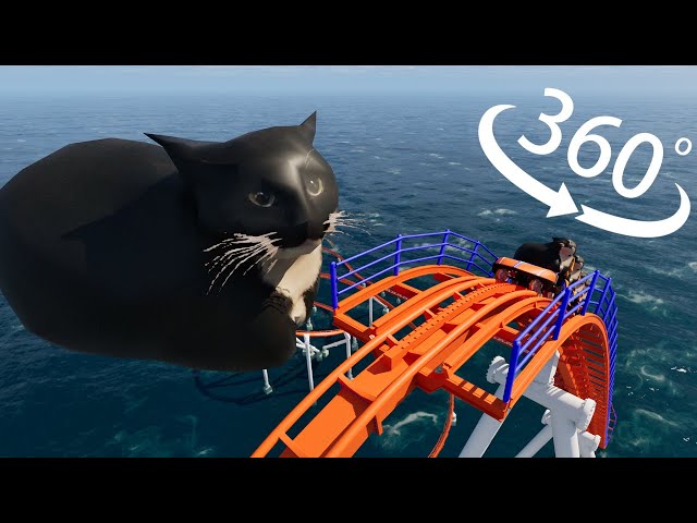 Maxwell The Cat Roller Coaster VR 360/4K