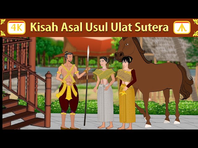 Kisah Asal Usul Ulat Sutera | Airplane Tales Indonesian