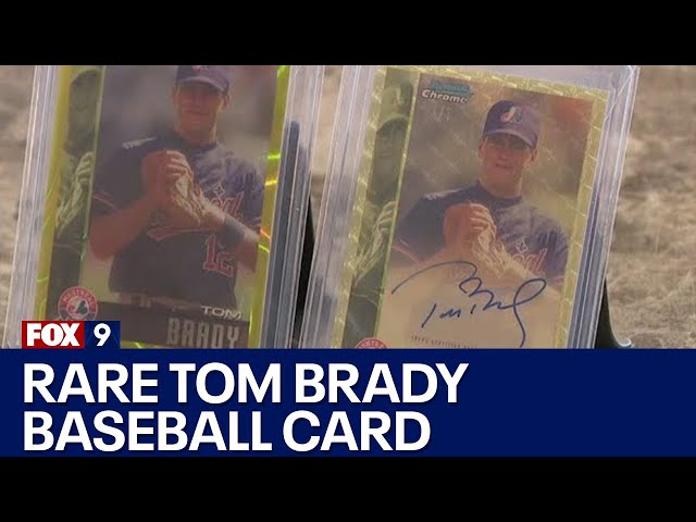 MN collector gets rare Tom Brady baseball card that could be worth over $1 million